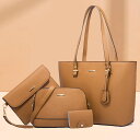 カバン レディース ショルダーバッグ 通勤バッグ 4点セット レディース 鞄女性用 高級合皮 8色 通勤 ビジネス 入学式 誕生日プレゼント 秋冬 クリスマス