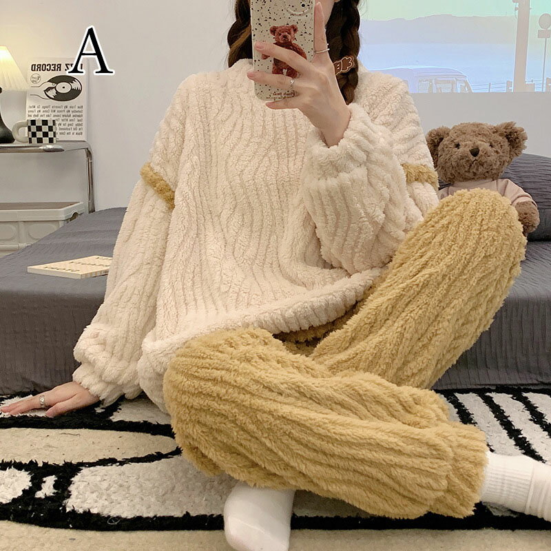【送料無料】もこもこ ルームウェア パジャマ ...の紹介画像2