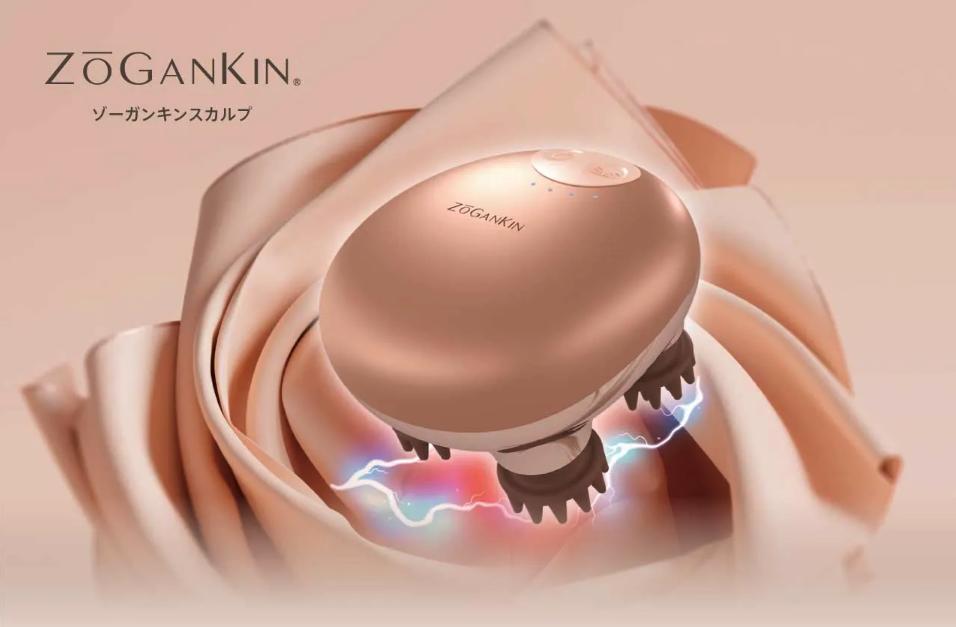 正規品 ZOGANKIN ゾーガンキン スカルプ EMS 電流 造顔筋メソッド 防水 LED フェイシャル コンパクト パワフル 頭皮ケア トリートメント お家で美容 マッサージ スカルプケア 頭皮洗浄