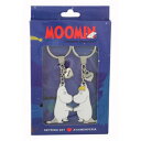 【タイムセール ポイント5倍】 MOOMIN(ムーミン) キーリングセット ムーミンとスノークのおじょうさん TMF100262