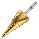 【6/19 ポイント5倍!】 トップ工業(TOP) 電動ドリル用 六角シャンク スパイラルステップドリル チタン ESD-422SG