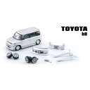 【タイムセール ポイント5倍】 ビーエムクリエイションズ トヨタ 2000 bB 1/64スケール シルバー RHD64B0379