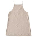 【5/5は! ポイント9倍】 willow キャミソールエプロン BEIGE ベージュ A573BE