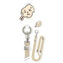 【タイムセール ポイント5倍】 ちいかわ マルチリングプラスストラップセット うさぎ CK-06C