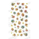 【タイムセール ポイント5倍】 TSUMEKIRA(ツメキラ) ネイルシール noble Scintillante Fiore NO-SCF-101(ジェル専用...