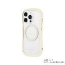 【タイムセール ポイント5倍】 iPhone16 Pro ViAMO Charge ガラスケース ミルクホワイト LN-IP24VMCLWH