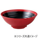 【5/5は! ポイント9倍】 福井クラフト φ17.4美鈴千筋麺鉢 朱内黒 83361250