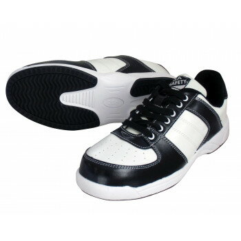 【4/13タイムセール！ポイント6倍】 喜多 セーフティスニーカー 22.5cm ホワイト×ブラック MK7730