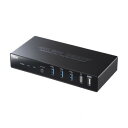 【タイムセール ポイント5倍】 サンワサプライ Type-C接続・HDMI接続対応パソコン切替器(エミュレーション非搭載) SW-KVM2DK