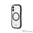 【タイムセール ポイント5倍】 iPhone16 ViAMO 超硬度・耐傷・耐衝撃ガラスケース ライトブラック LN-IM24VMCLBK