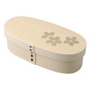 若兆 スリム一段弁当箱 さくら柄 FH20W-sakura