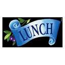【5/12 ポイント8倍】 デコレーションシール(ワンピースワイド) リボン青 LUNCH 61929
