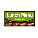【5/12 ポイント8倍】 デコレーションシール(ワンピースワイド) LunchMenu 69645