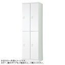 【5/10 ポイント9倍】 豊國工業 オール扉タイプハンガーパイプ式4人用2列2段 W525 ダイヤル RLK-TTPD4252-WNT(3)