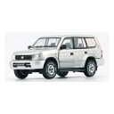 【タイムセール ポイント5倍】 ビーエムクリエイションズ トヨタ ランドクルーザー プラド LC95 1/64スケール シルバー RHD64B0350