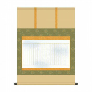 【P7倍！+買い回り】 納経集印掛軸 写経軸 54.5×73cm N4-002