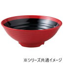 【5/5は! ポイント9倍】 福井クラフト φ19.9美鈴千筋麺鉢 朱内黒 83361260