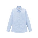 【タイムセール ポイント5倍】 ボンマックス FB4048L レディスレギュラーカラー長袖ブラウス サックス (7) サイズ:13G FACEMIX