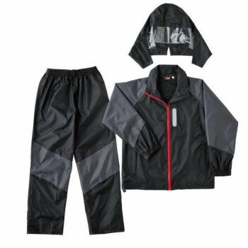 弘進ゴム レインスーツ ダイナギアソウル DG-3000 ブラック LL H0311BA