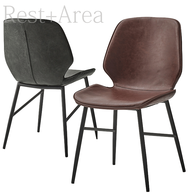 ＼P9倍 2/7限定／ ダイニングチェア レストランチェア 業務用 レザー リナレス（既製品）