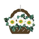 【5/12 ポイント8倍】 (まとめ) 立体切り絵 花かご飾りキット 秋明菊 (×2セット)