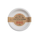 【5/6GW最終日! ポイント8倍】 (20個セット) サンナップ さとうきびのお皿 18cm 6枚入 P-18SOM