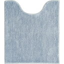 ルックス コクーン ロングトイレマット 70×60cm ブルー(3)