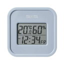 【タイムセール!ショップポイント5倍】 タニタ デジタル温湿度計(小型) ブルーグレー 22422208
