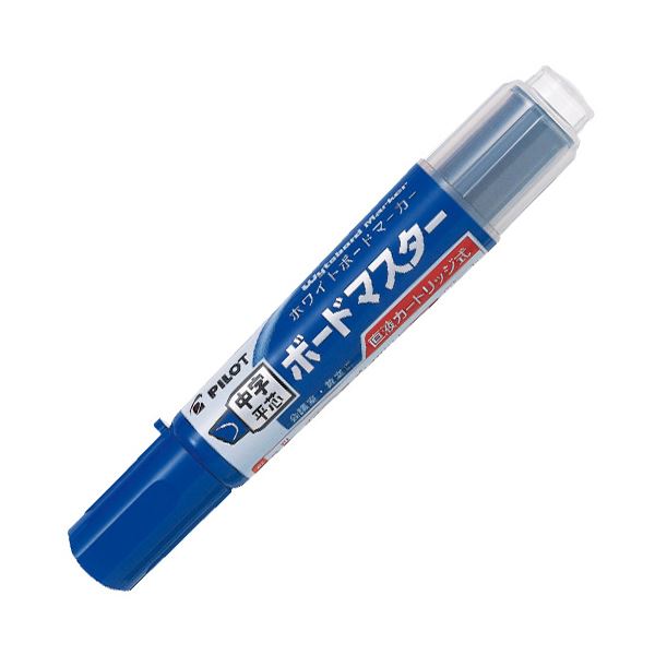 (まとめ）パイロット ボードマーカーボードマスター 中字平芯 ブルー WMBM-12LC-L 1セット（10本）【×3..