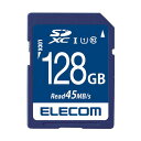 【5/5は! ポイント9倍】 (まとめ)エレコムデータ復旧SDXCカード(UHS-I U1) 128GB MF-FS128GU11R 1枚(×10セット)(2)