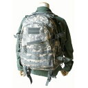 【タイムセール ポイント5倍】 防水布使用米軍 A-3モール対応リュックレプリカ ACU