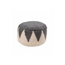 【ポイント10倍!8/7限定】 ラウンドスツール グレー 約φ50cm