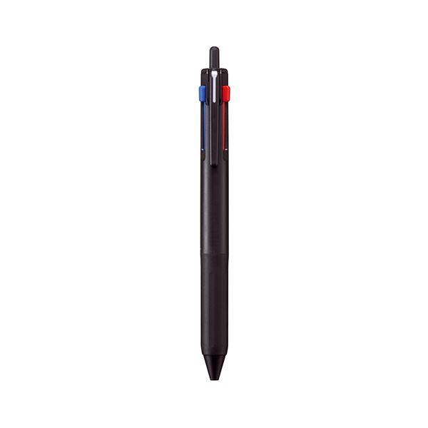  （まとめ） 三菱鉛筆 SXE3-507-07 ブラック 24 3色ボールペン0.7（黒・赤・青） 