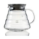【タイムセール ポイント5倍】 HARIO V60 レンジサーバー600ml クリア XGSR-60-TB