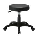 【7/18 ポイント10倍】 東洋工芸 ワーキングスツール GS010シリーズ ブラック GS010-VBK (組立品)