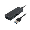【タイムセール ポイント5倍】 MCO USB3.2 Gen2ハブ Aタイプ ブラック USH-10G2A/BK