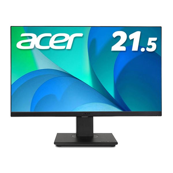 Acer 液晶ディスプレイ Vero B7(21.5型ワイド/1920×1080/HDMI、ミニD-Sub、DisplayPort/ブラック/2W+2Wステレオスピーカー/IPS/非光沢/16:9/USB3.0×4(1up4down)/5年保証) B227Qbmiprzxv