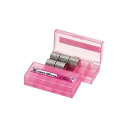 【5/1は! ポイント10倍】 (まとめ)オープン工業 コインケース M-50W 50円用 収納100枚(×20セット)