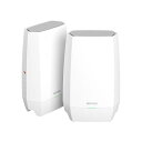 【タイムセール ポイント5倍】 BUFFALO 無線ルーター EasyMeshペアリング済み2台セット Wi-Fi6E(11ax)対応 AirStation W...
