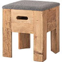【ポイント8倍+超PB祭】 スツール グレー (約W36×D36×H41cm) 完成品