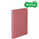 【タイムセール ポイント5倍】 (まとめ)丈夫なフラットファイル バインダー 2穴 <HD> A4-S ピンク 10冊入 20パック(3)