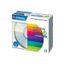 【5/5は! ポイント9倍】 (まとめ)三菱化学メディア CD-RW <700MB> SW80QU10V1 10枚(×20セット)(2)