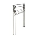 【タイムセール ポイント5倍】 積水樹脂 ステンレス2段式物干しスタンド STM-1002