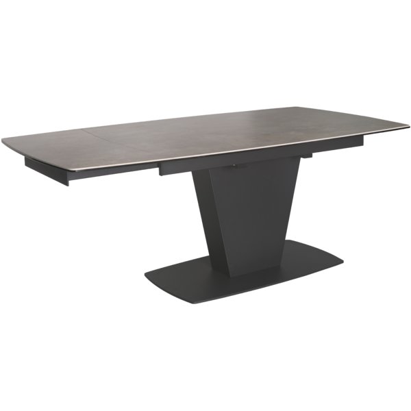 UP シウバ伸長テーブル CR コンクリート 組立式【代引不可】