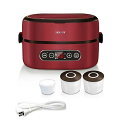 【タイムセール ポイント5倍】 SOUYI JAPAN ソウイジャパン マルチスチーム炊飯器 レッド SY-110-RD