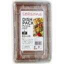 【タイムセール ポイント5倍】 (10個セット) 大和物産 seasons ディッシュパック L 3組入