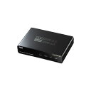 【タイムセール ポイント5倍】 サンワサプライ 4K/60Hz・HDR対応HDMI分配器(2分配) VGA-HDRSP2