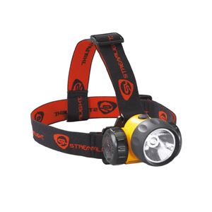 【ポイント8倍! 買いまわりで+最大10倍+SPU】 STREAMLIGHT（ストリームライト） 61200 ハズロ 1W LEDヘッドランプ（イエロー） UL