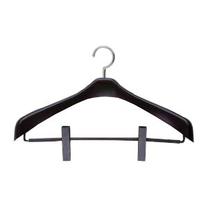 （まとめ） シンコハンガー ハンガー RJKクリップ42BK 1本入 （×5セット）