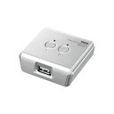 【タイムセール ポイント5倍】 (まとめ)サンワサプライ USB2.0手動切替器(2回路) SW-US22N(×2セット)